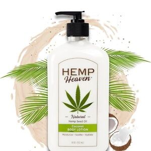 NEW- Sealed- Hemp Heaven Coconut Body Lotion